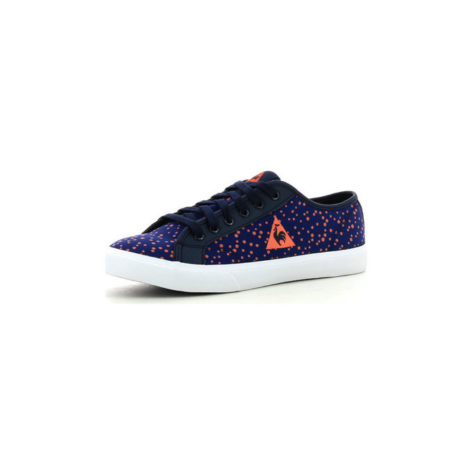 Le Coq Sportif Courteline Dots Dress Blue - Chaussures Baskets Basses Femme